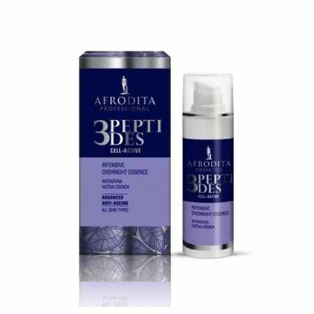 Serum Intens Anti-Age - Cosmetica Afrodita 3Peptides Cell-Active, 30 ml