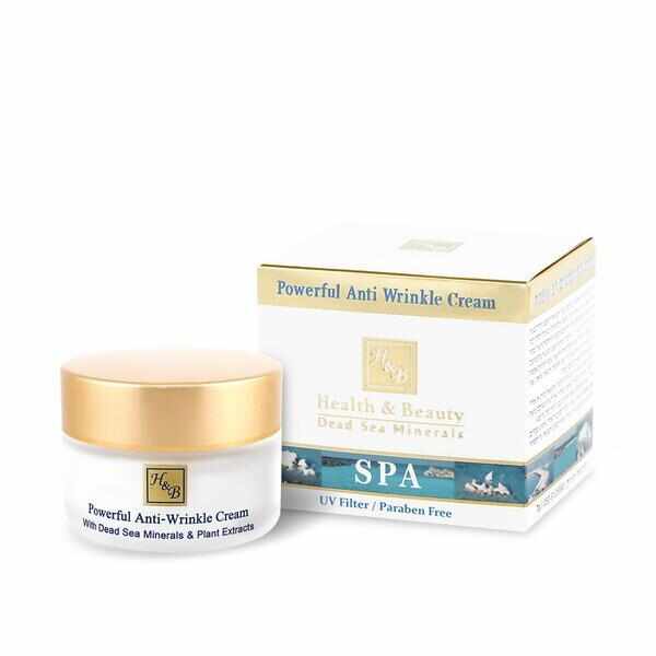 Crema Puternic Antirid, Health and Beauty Dead Sea, 50 ml, SPF 20
