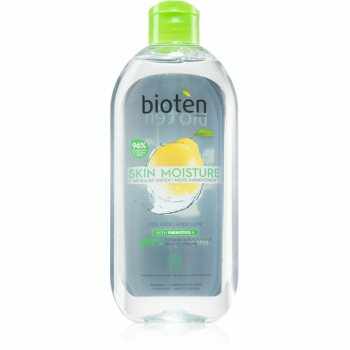 Bioten Skin Moisture Apa micela cu efect de curatare si indepartare a machiajului pentru piele normală și mixtă