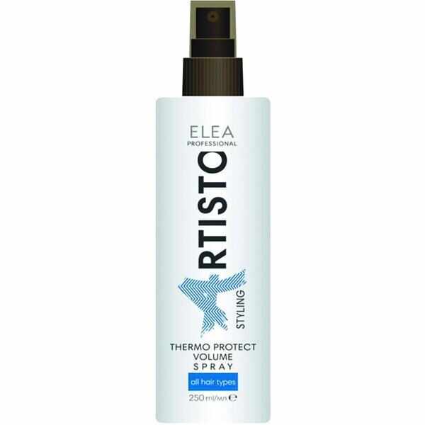 Spray protectie termica pentru volumul parului Elea Professional Artisto, 250 ml