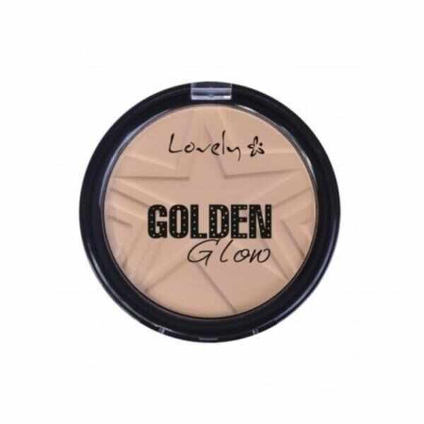 Pudra compacta Lovely Golden Glow nr.02, 10g