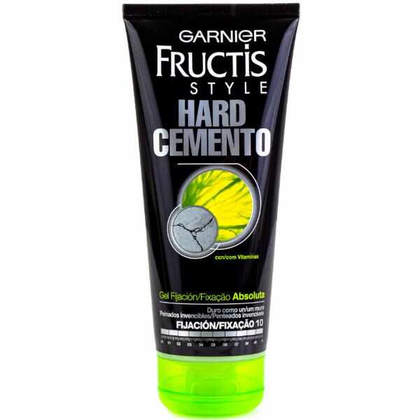Gel pentru Par cu Fixare Puternica - Garnier Fructis Style Hard Cemento, 200ml