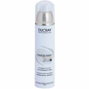 Ducray Melascreen crema de noapte nutritiva impotriva petelor pigmentate si a ridurilor