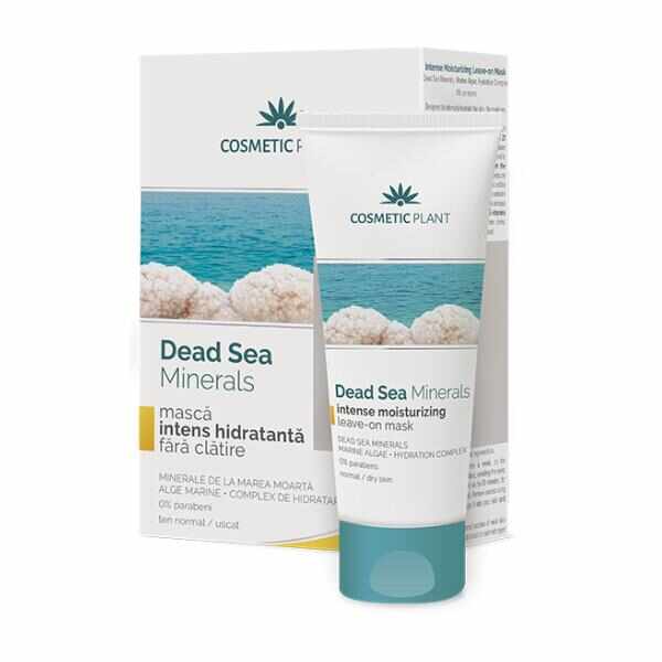 Masca Intens Hidratanta fara Clatire Dead Sea Minerals Cosmetic Plant, 50ml