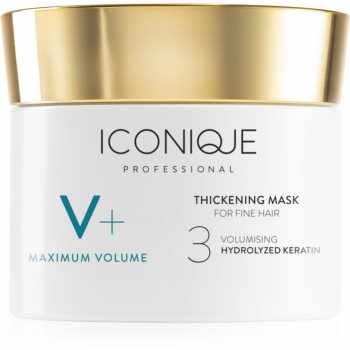 ICONIQUE Maximum volume mască intensivă pentru volumul părului fin