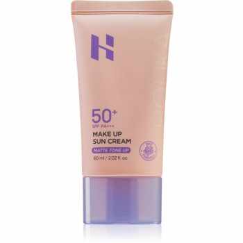 Holika Holika Make Up Sun Cream bază ușor colorată cu efect matifiant