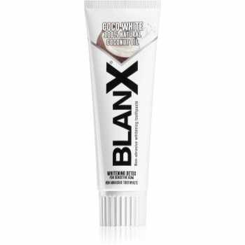 BlanX White Detox Coconut pasta de dinti pentru albire cu ulei de cocos