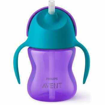 Philips Avent Cup with Straw ceasca cu pai flexibil