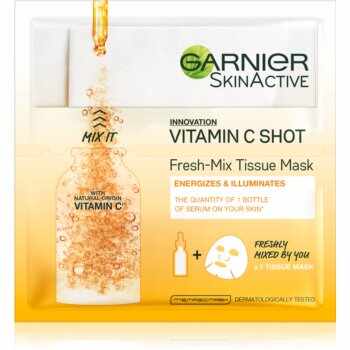 Garnier Skin Naturals Fresh Mix Mask Vitamin masca pentru tenul uscat