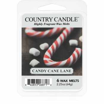 Country Candle Candy Cane Lane ceară pentru aromatizator