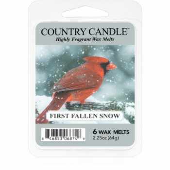 Country Candle First Fallen Snow ceară pentru aromatizator