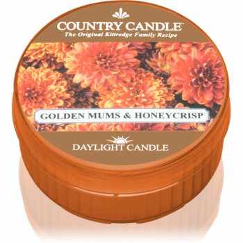Country Candle Golden Mums & Honey Crisp lumânare