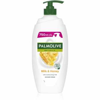 Palmolive Naturals Milk & Honey Gel - cremă pentru duș și baie cu lapte si miere