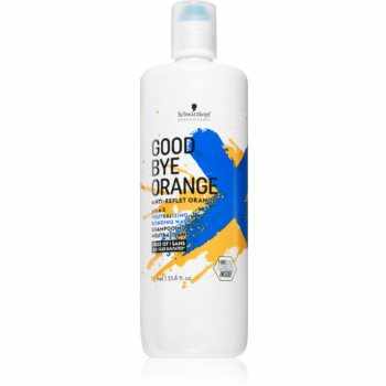 Schwarzkopf Professional Goodbye Orange șampon nuanțator neutralizarea subtonurilor de alamă