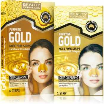 Beauty Formulas Gold patch-uri de curatare a prilor de pe nas cu colagen