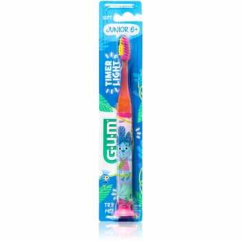 G.U.M Kids Toothbrush Periuță de dinți pentru copii cu ventuză