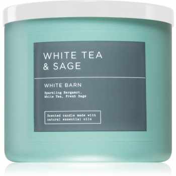 Bath & Body Works White Tea & Sage lumânare parfumată