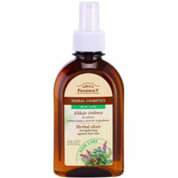 Green Pharmacy Hair Care elixir pe baza de plante pentru consolidarea parului si contra caderii parului
