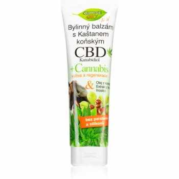 Bione Cosmetics Cannabis CBD balsam relaxant pentru masaj cu CBD