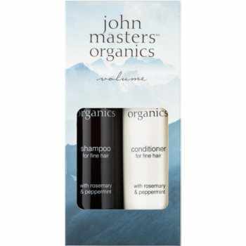 John Masters Organics Rosemary & Peppermint Volume Duo set cadou (pentru păr cu volum)