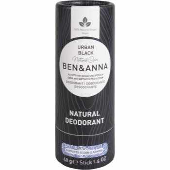 BEN&ANNA Natural Deodorant Urban Black deodorant stick