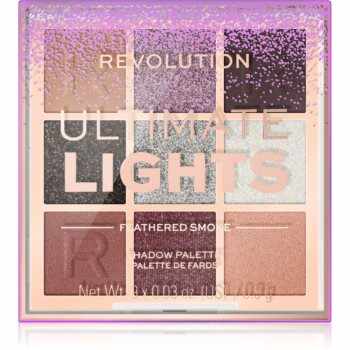 Makeup Revolution Ultimate Lights paletă cu farduri de ochi