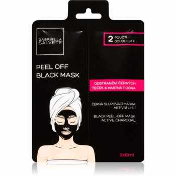 Gabriella Salvete Face Mask Black Peel Off mască exfoliantă neagră faciale