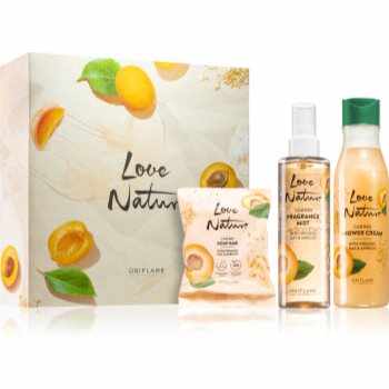 Oriflame Love Nature Organic Oat & Apricot set cadou (pentru corp)