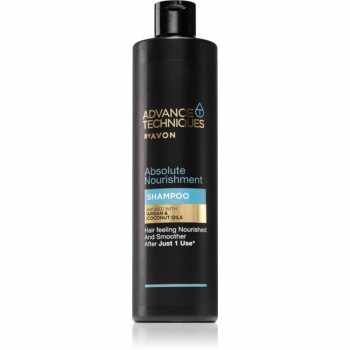 Avon Advance Techniques 360 Nourishment Șampon nutritiv cu ulei de argan marocan pentru toate tipurile de păr