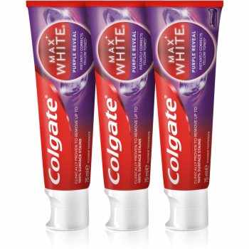 Colgate Max White Purple Reveal pastă de dinți revigorantă