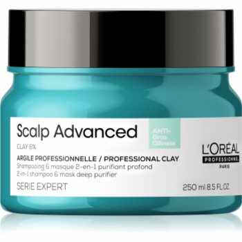 L’Oréal Professionnel Serie Expert Scalp Advanced șampon și mască 2 în 1 pentru par si scalp gras