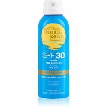 Bondi Sands SPF 30 Fragrance Free Spray impermeabil plaja