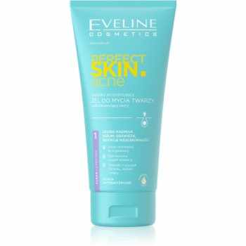 Eveline Cosmetics Perfect Skin .acne gel de curatare profunda pentru ten acneic