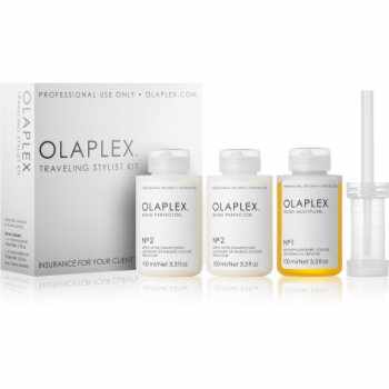 Olaplex Traveling Stylist Kit Seturi pentru voiaj (pentru părul decolorat, vopsit și tratat chimic) pentru femei
