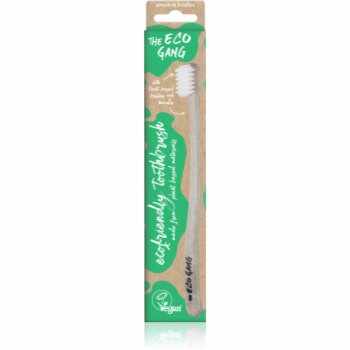The Eco Gang Bamboo Toothbrush sensitive perie de dinti