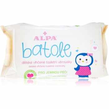 Alpa Toddler Wet wipes servetele delicate pentru copii pentru piele sensibila