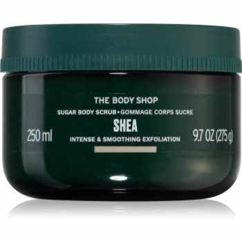 The Body Shop Shea exfoliant de corp cu zahăr unt de shea