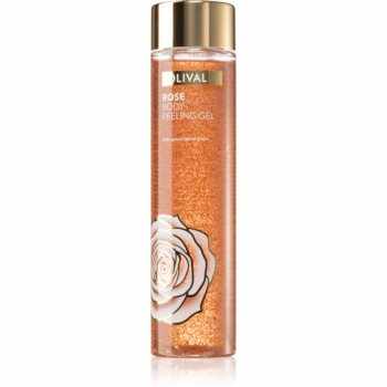 Olival Rose gel exfoliant de curatare cu aromă de trandafiri