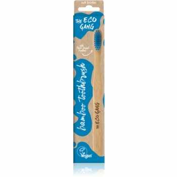 The Eco Gang Bamboo Toothbrush soft perie de dinti fin
