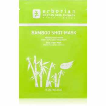 Erborian Bamboo mască textilă nutritivă cu efect de hidratare