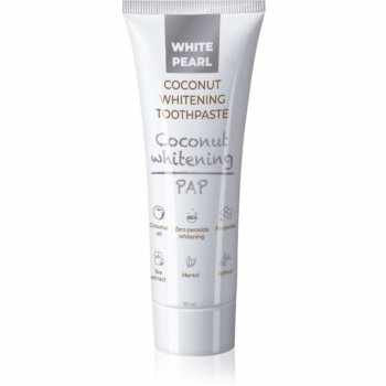 White Pearl PAP Coconut Whitening pasta de dinti pentru albire