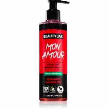 Beauty Jar Mon Amour gel parfumat pentru duș cu bujor delicat
