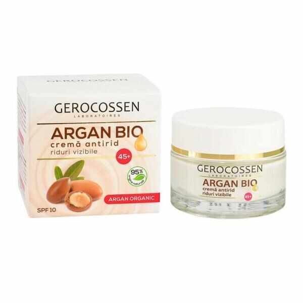 Crema Antirid 45+ Argan Bio Gerocossen, 50 ml