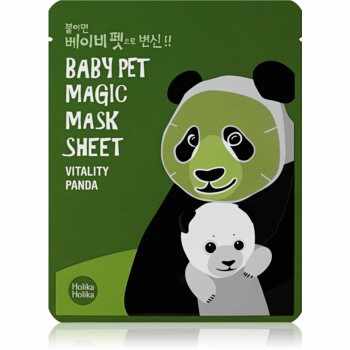 Holika Holika Magic Baby Pet Mască facială pentru revitalizare și iluminare