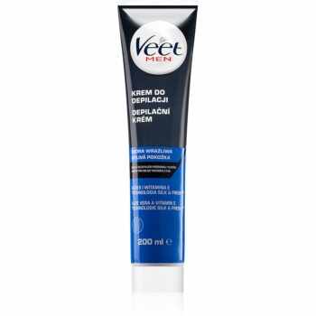 Veet Men Silk & Fresh cremă depilatoare cu efect hidratant pentru piele sensibila