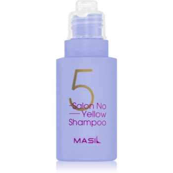 MASIL 5 Salon No Yellow sampon violet neutralizeaza tonurile de galben