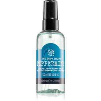 The Body Shop Peppermint deodorant pentru picioare cu efect racoritor