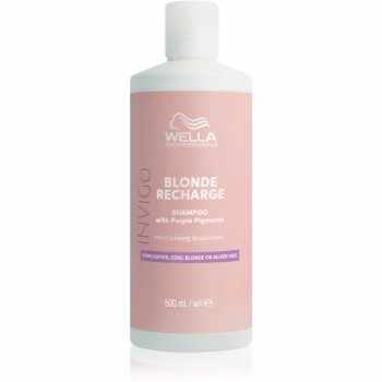 Wella Professionals Invigo Blonde Recharge șampon pentru păr blond neutralizeaza tonurile de galben