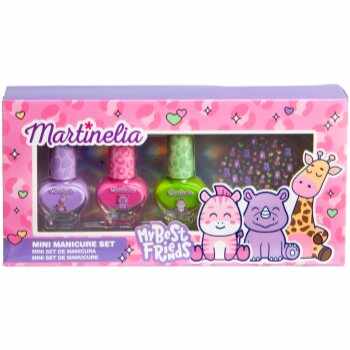 Martinelia My Best Friends Nail Polish & Stickers set de lacuri de unghii pentru copii