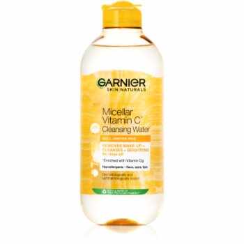 Garnier Skin Naturals Vitamin C Apa micela cu efect de curatare si indepartare a machiajului